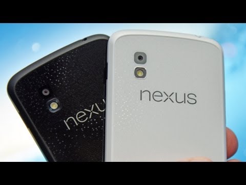 Google Nexus 4 (White Vs Black): Unboxing & Review