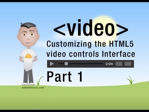 1. Html5 Özel Video Oynatıcı Kontrolleri Javascript Programlama Eğitimi
