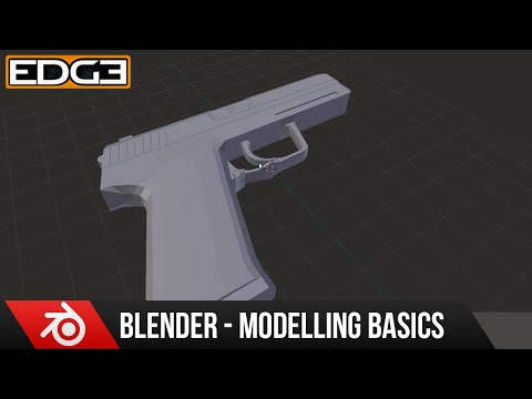 Yeni Başlayanlar İçin Blender: 3D Modelleme Temel Tabanca Eğitimi Serisi Bölüm 2 Zoonyboyz Tarafından