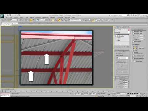 3Ds Max Eğitimi, Mimari Metal - Bölüm 2 - Kiriş Ve Makasları Modelleme