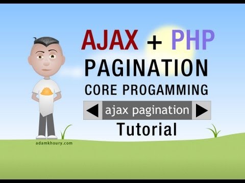Ajax Pagination Öğretici Php Mysql Veritabanı Sonuçları Javascript İle Çağrı