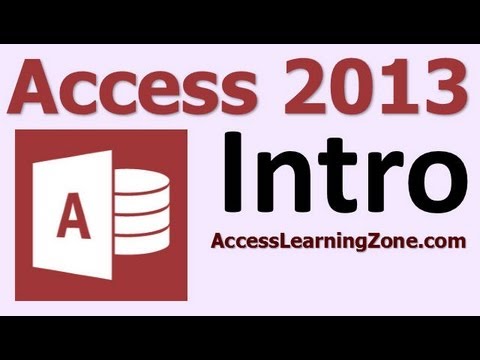 Microsoft Access 2013 Eğitim Seviyesi 1 Bölümü 00 12 - Giriş