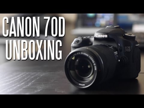 Canon Eos 70D Dslr Fotoğraf Makinesi Unboxing