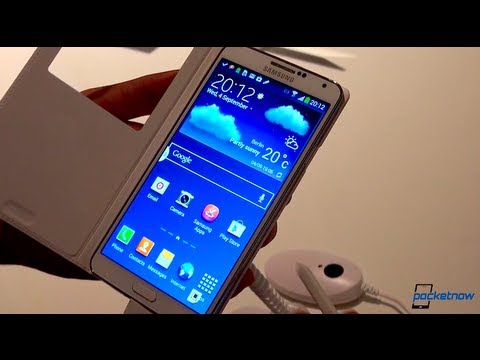Samsung Galaxy Not 3: Ifa 2013, Uygulamalı
