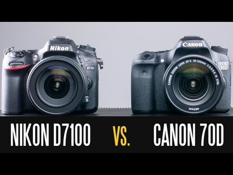 Canon Eos 70D Vs Nikon D7100 - Tam İçinde Derinlik Karşılaştırma