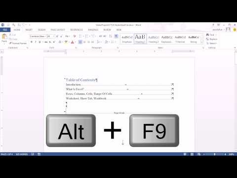 Office 2013 Sınıf #17: Otomatik Toc Ve Powerpoint Oluşturmak Word 2013 Başlık Stilleri