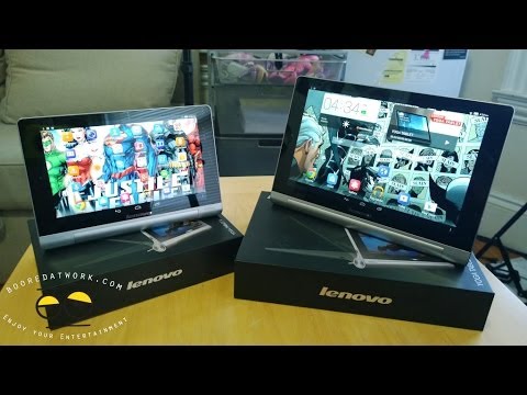 Lenovo Yoga Tablet (8 Ve 10-İnç) Unboxing