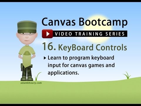 Bootcamp 16 - Klavye Kontrolü Ve Hareket Tuval