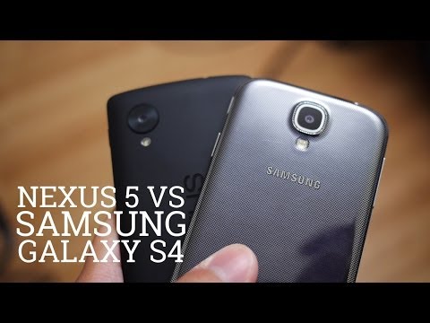 Nexus 5 Vs Samsung Galaxy S4