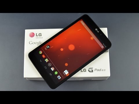 Lg G Pad 8,3 (Google Oyun Edition): Unboxing Ve Genel Bakış