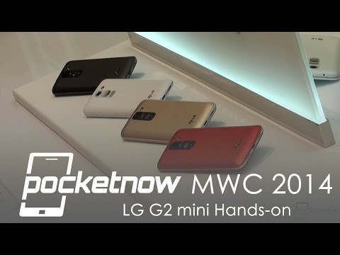 Lg G2 Mini Hands - Mwc 2014