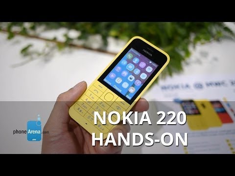 Nokia 220 Hands: Ucuz Veri Bağlı İkili-Sım Telefon Nokia
