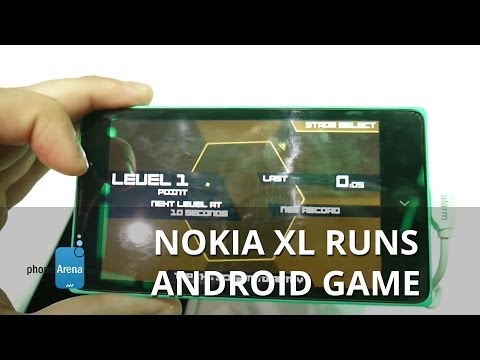 Nokia Xl Üzerinde Çalışan Yearâ Android Oyunu