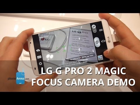Lg G Pro 2 Sihirli Odak Fotoğraf Makinesi Demo