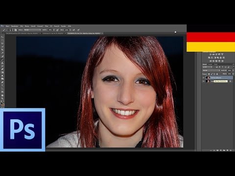 Photoshop Tutorial Deutsch: Gesicht Schöner Machen