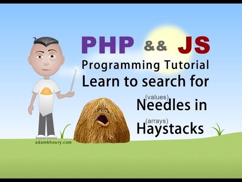 İğne Haystack Öğretici Php Ve Javascript Dizi Programlama
