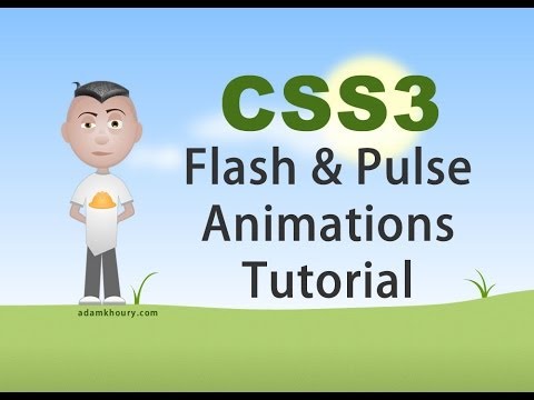 Css3 Flash Ve Nabız Etkileri Animasyon Eğitimi