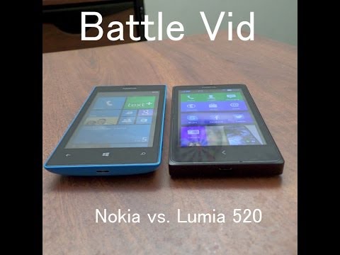 Savaş Vid: Nokia X Vs Lumia 520