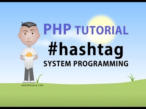Php Hashtag Sistemi Ve Regex Programlama Eğitimi
