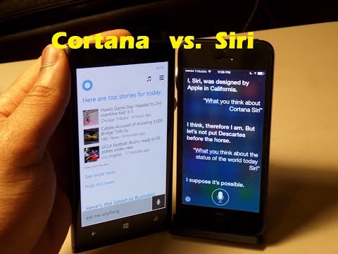 Savaş Vid: Cortana Vs Siri