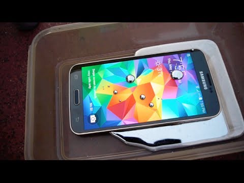Samsung Galaxy S5 Sıvı Cıva Testinde