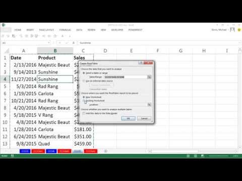 Excel Sihir Numarası 1115: Kont Nasıl Çok Her Özet Tablo Öğesi Sütunda Bir