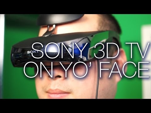 Sony Giyilebilir Kişisel 3D Tv Unboxing Kulaklık Ve İnceleme - Çözdükten