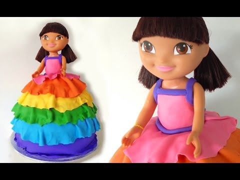 Dora Birthday Belgili Tanımlık Keşfe Çıkmak O Dora Yemek Yapmayı Kek