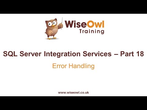 Sql Server Integration Services (Ssıs) Bölüm 18 - Hata İşleme