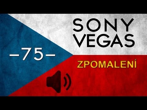 Cztutorıál - Sony Vegas - Zpomalení Zvuku