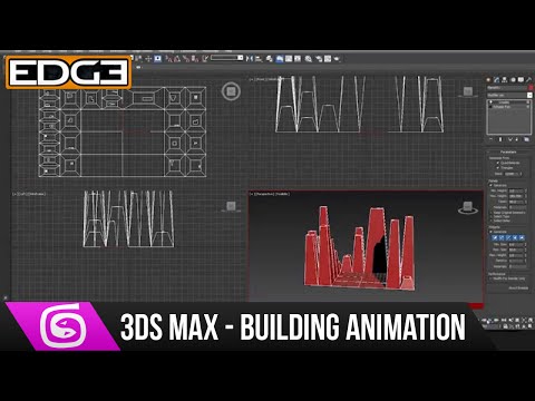 3Ds Max Eğitimi - Yükselen Binalar Animasyon