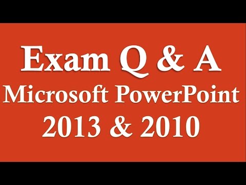Sınav Hazırlık Powerpoint 2013/2010 (Uzun Versiyon)