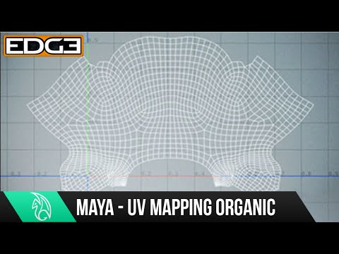 Maya Keyif Ve Hileci Öğretici - Uv Eşleme Organik Modelleri Hüner