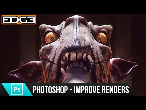Photoshop Öğretici - Nasıl 3D Render Geliştirmek İçin