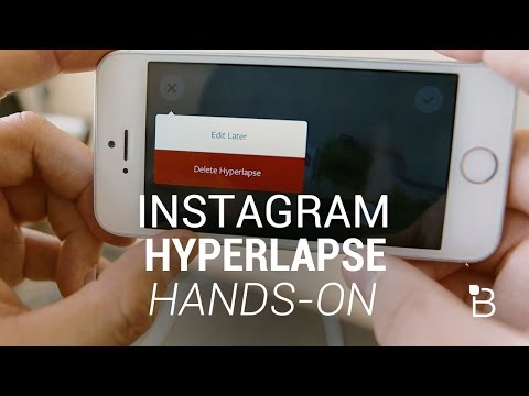Hyperlapse Instagram Eller İçin: Güzel Videolar Basit Made