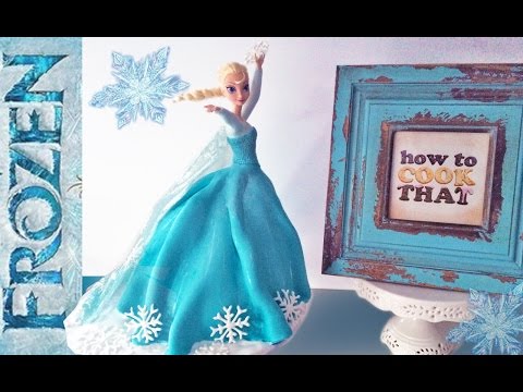 Elsa Prenses Cake Nasıl O Elsa Doll Kek Ann Reardon Cook Frozen