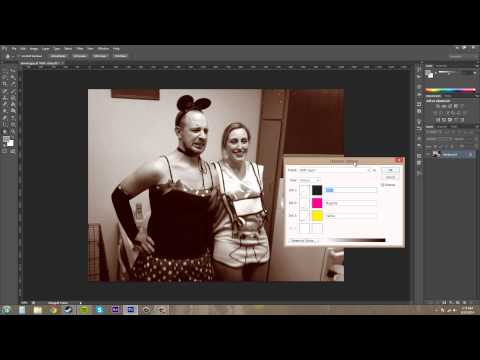 Photoshop Cs6 Öğretici - 95 - Çift Ton Modu