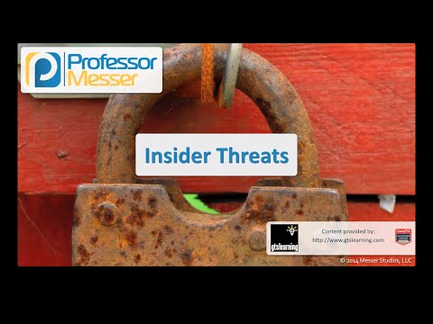 Insider Tehdit - Sık Güvenlik + Sy0-401: 3.2