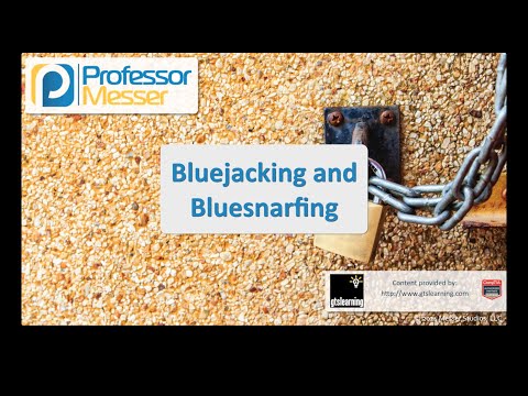 Bluejacking Ve Bluesnarfing - Sık Güvenlik + Sy0-401: 3.4