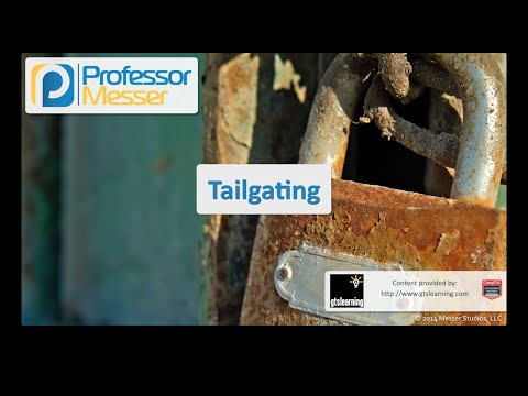 Tailgating - Sık Güvenlik + Sy0-401: 3.3