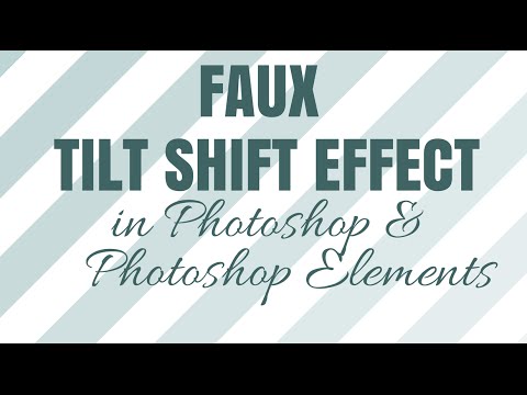 Photoshop - Faux Tilt Shift Etkisi