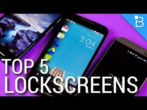 En İyi 5 Android Lockscreens!