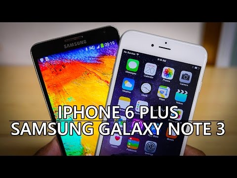 İphone 6 Vs Samsung Galaxy Not 3 - Quick Look Plus