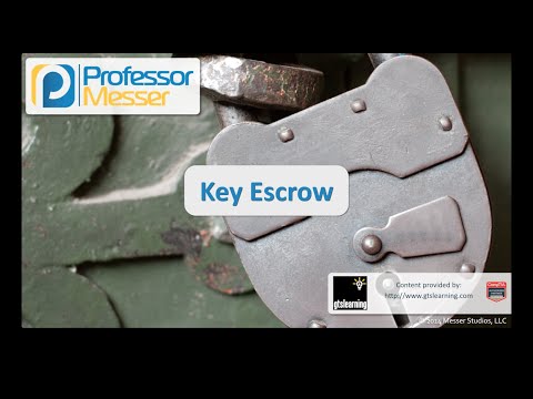 Escrow - Sık Güvenlik + Sy0-401 Anahtar: 6.1