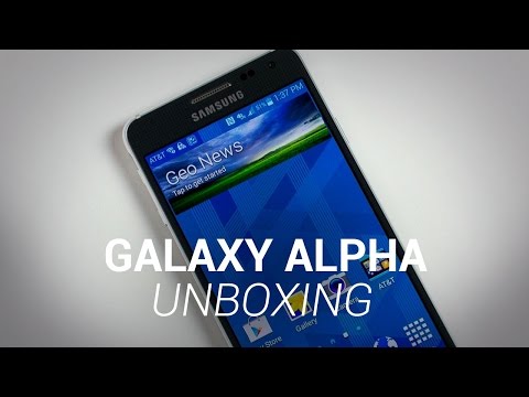 Samsung Galaxy Alfa Unboxing