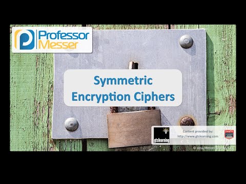 Simetrik Şifreleme Şifreleri - Sık Güvenlik + Sy0-401: 6.2