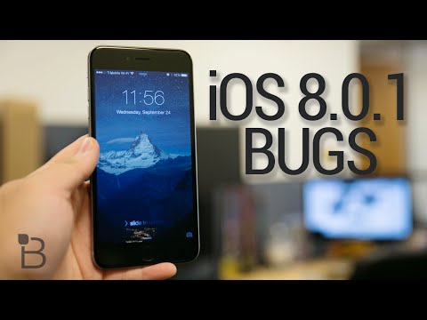 Ios 8.0.1 Bugs: Hands