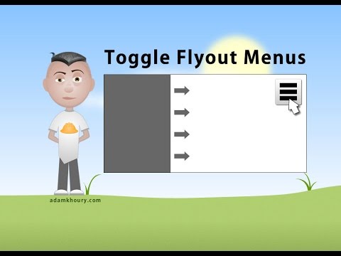 Denetim Masası Flyout Menü Windows Javascript Css Animasyonlar