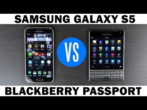 Blackberry Pasaport Vs Samsung Galaxy S5