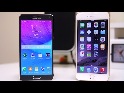 Samsung Galaxy Not 4 Vs İphone 6 Plus - Tam Karşılaştırma